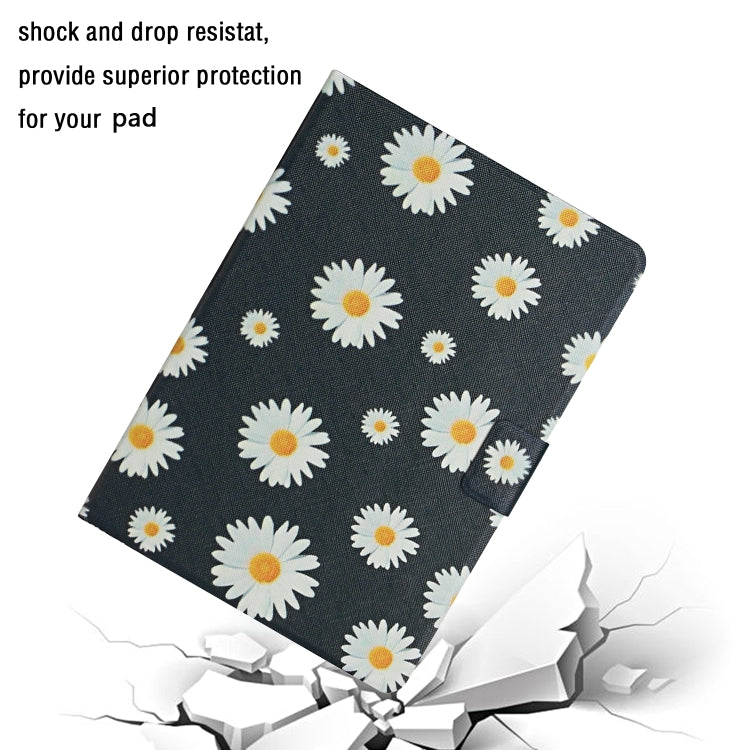 For Amazon Kindle Fire Max 11 Colored Drawing Flower Smart Leather Tablet Case(Little Daisy) - Amazon by PMC TechLife | Online Shopping South Africa | PMC TechLife | Buy Now Pay Later Mobicred