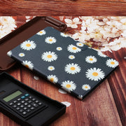 For Amazon Kindle Fire Max 11 Colored Drawing Flower Smart Leather Tablet Case(Little Daisy)