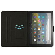 For Amazon Kindle Fire Max 11 Solid Color Stitching Smart Leather Tablet Case(Orange)