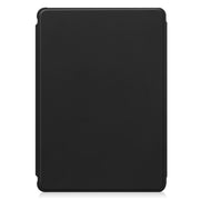 For Samsung Galaxy Tab S9 FE+ / S10+ 360 Rotation Transparent Smart Leather Case with Keyboard(Black)