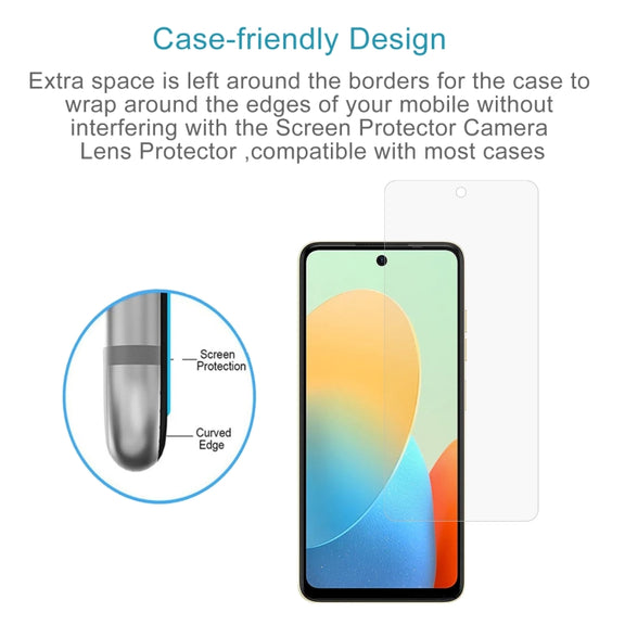For Tecno Spark Go 2024 10pcs 0.26mm 9H 2.5D Tempered Glass Film