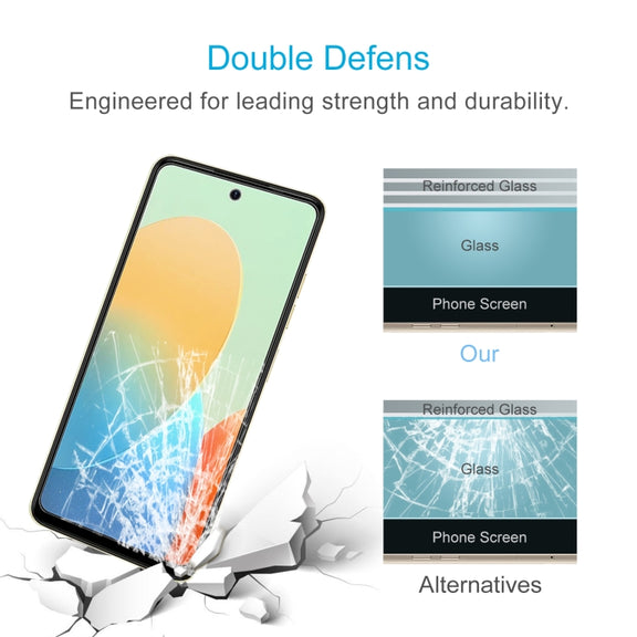 For Tecno Spark Go 2024 50pcs 0.26mm 9H 2.5D Tempered Glass Film