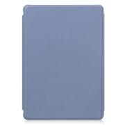 For Samsung Galaxy Tab S9 FE+ / S10+ 360 Rotation Transparent Smart Leather Case(Lavender)
