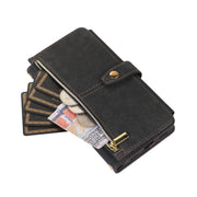 For Google Pixel 6a Dream 9-Card Wallet Zipper Bag Leather Phone Case(Black)