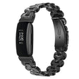 For Fitbit Inspire 3 Oval Resin Replacement Watch Band(Black Flower) - free shipping - PMc TechLife - Order now!