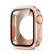 For Apple Watch Series 9 / 8 / 7 45mm Change to Ultra 49mm All-Inclusive Film Hybrid PC Watch Case(Rose Gold) - Watch Cases by PMC TechLife | Online Shopping South Africa | PMC TechLife