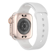 For Apple Watch Series 9 / 8 / 7 41mm Change to Ultra 49mm Water-resistant All-Inclusive Film Hybrid PC Watch Case(Rose Gold)