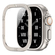 For Apple Watch Ultra 49mm Number Ring Metal Frame Integrated Tempered Film(Original Color) - Screen Protector by PMC TechLife | Online Shopping South Africa | PMC TechLife | Buy Now Pay Later Mobicred