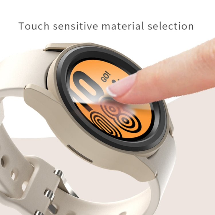 For Samsung Galaxy Watch 6 Classic 43mm Half-inclusive PC Watch Protective Case(Rose Gold) - Watch Cases by PMC TechLife | Online Shopping South Africa | PMC TechLife
