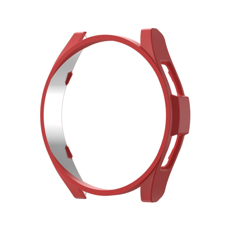 For Samsung Galaxy Watch 6 Classic 47mm Half-inclusive PC Watch Protective Case(Red) - Watch Cases by PMC TechLife | Online Shopping South Africa | PMC TechLife