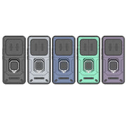 For Xiaomi 14 Ultra Sliding Camshield TPU + PC Shockproof Phone Case with Holder(Purple)