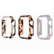 For Apple Watch Ultra 2 / Ultra 49mm Printed Resin PC Watch Case(Pink Flower)