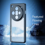 For OPPO Find X7 Ultra DUX DUCIS Aimo Series Frosted Feel Phone Case(Black)