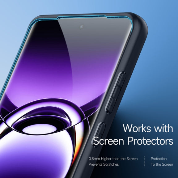 For OPPO Find X7 Ultra DUX DUCIS Aimo Series Frosted Feel Phone Case(Black)
