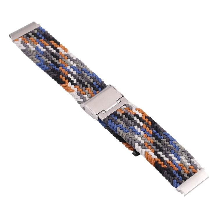 For Samsung Galaxy Watch 6 / 6 Classic Nylon Braided Metal Buckle Watch Band(Denim) - Watch Bands by PMC TechLife | Online Shopping South Africa | PMC TechLife