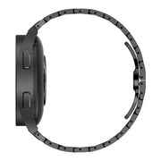 For Samsung Galaxy Watch 6 / 6 Classic Stainless Steel Metal Watch Band(Black Gold)