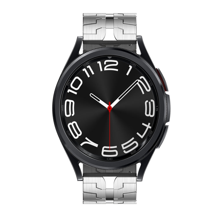 For Samsung Galaxy Watch 6 / 6 Classic Stainless Steel Metal Watch Band(Silver) - free shipping - PMC TechLife - Order now!