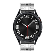 For Samsung Galaxy Watch 6 / 6 Classic Stainless Steel Metal Watch Band(Silver)