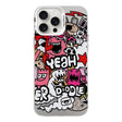 For iPhone 16 Pro Electroplated Silver Series PC Protective Phone Case(Cartoon) - free shipping - PMC TechLife - Order now!