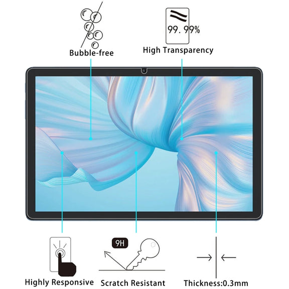 For Blackview Tab 80 9H 0.3mm Explosion-proof Tempered Glass Film