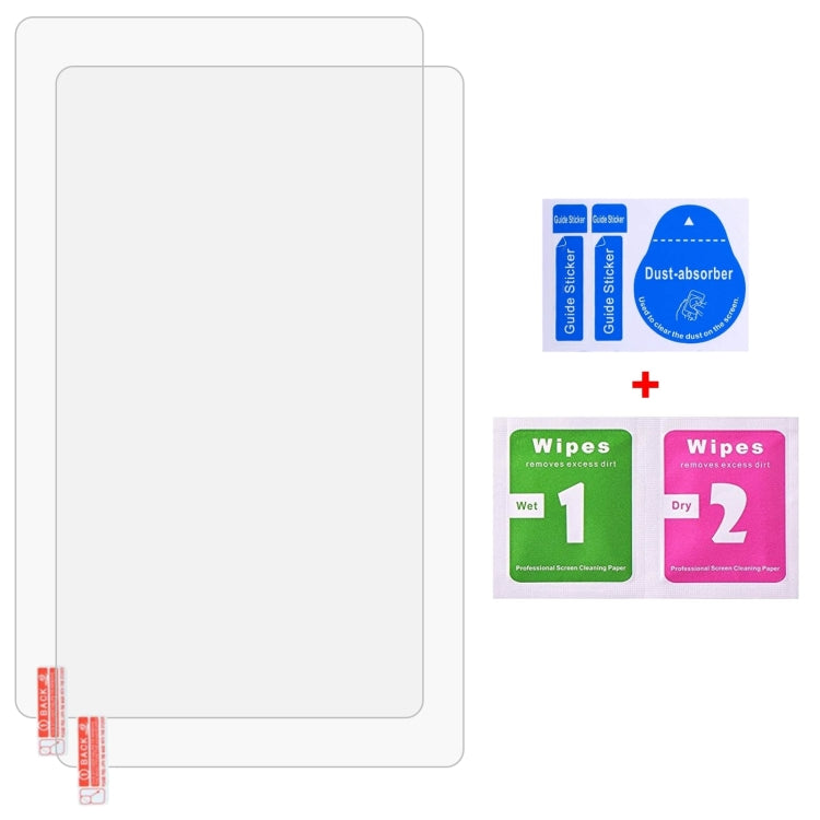 For Blackview Tab 50 WiFi 8.0 2pcs 9H 0.3mm Explosion-proof Tempered Glass Film - Others by PMC TechLife | Online Shopping South Africa | PMC TechLife