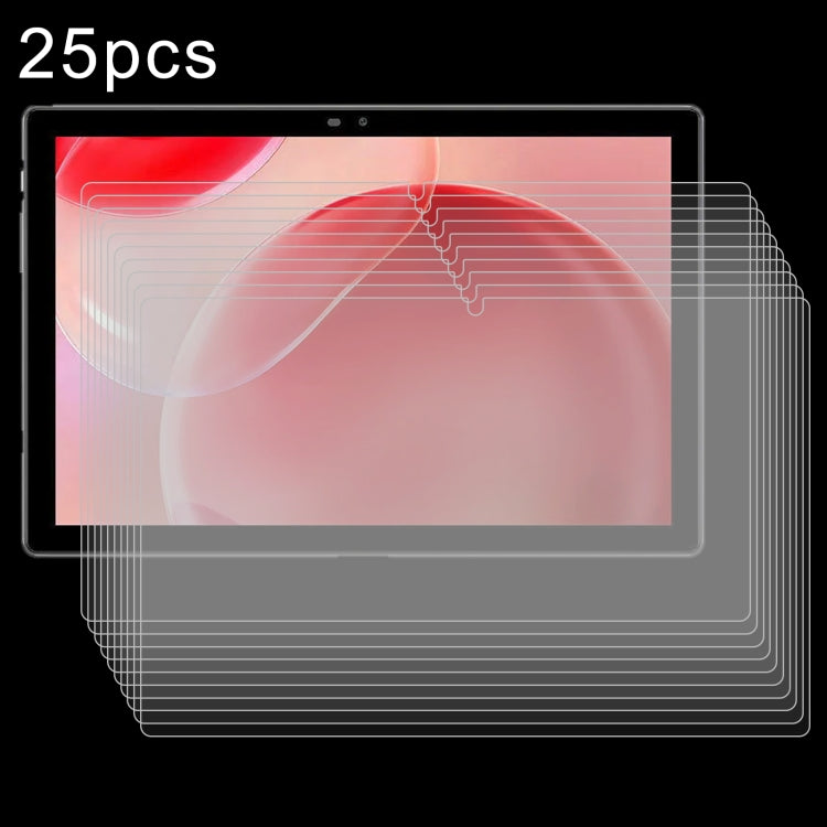 For Blackview Tab 9 WiFi 10.1 25pcs 9H 0.3mm Explosion-proof Tempered Glass Film - Others by PMC TechLife | Online Shopping South Africa | PMC TechLife | Buy Now Pay Later Mobicred