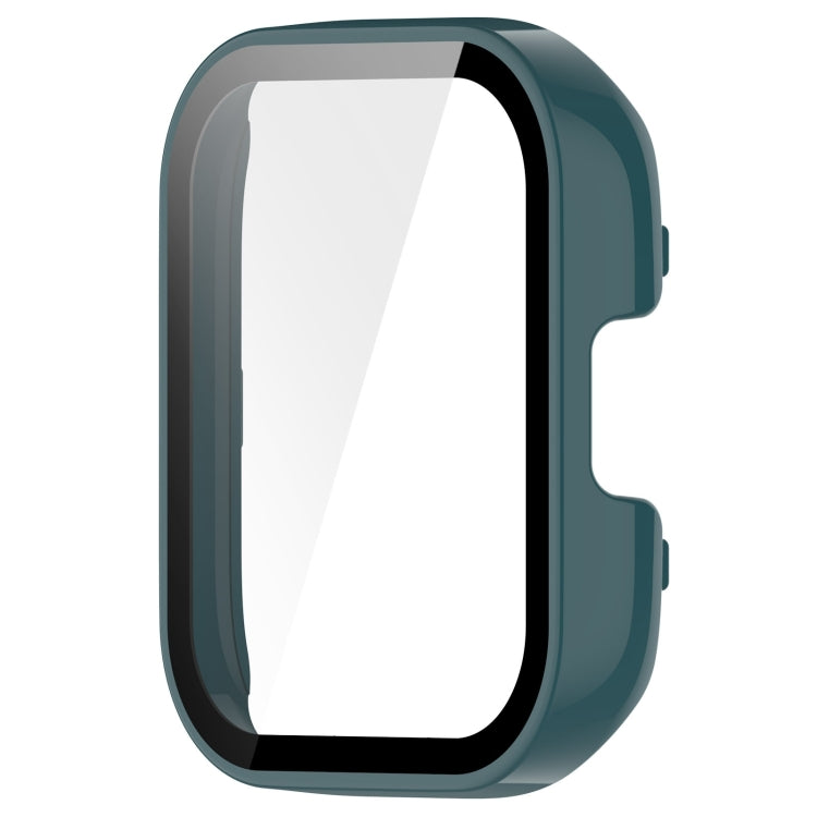 For Redmi Watch 3 Lite / Redmi Watch 3 Active PC + Tempered Film Integrated Watch Protective Case(Pine Green) - free shipping - PMC TechLife - Order now!