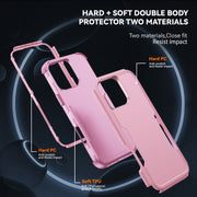 For iPhone 16 Pro Commuter Shockproof TPU + PC Phone Case(Pink)