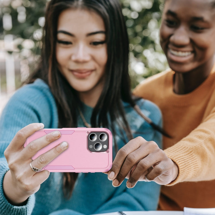 For iPhone 16 Pro Commuter Shockproof TPU + PC Phone Case(Pink) - iPhone 16 Pro Cases by PMC TechLife | Online Shopping South Africa | PMC TechLife | Buy Now Pay Later Mobicred