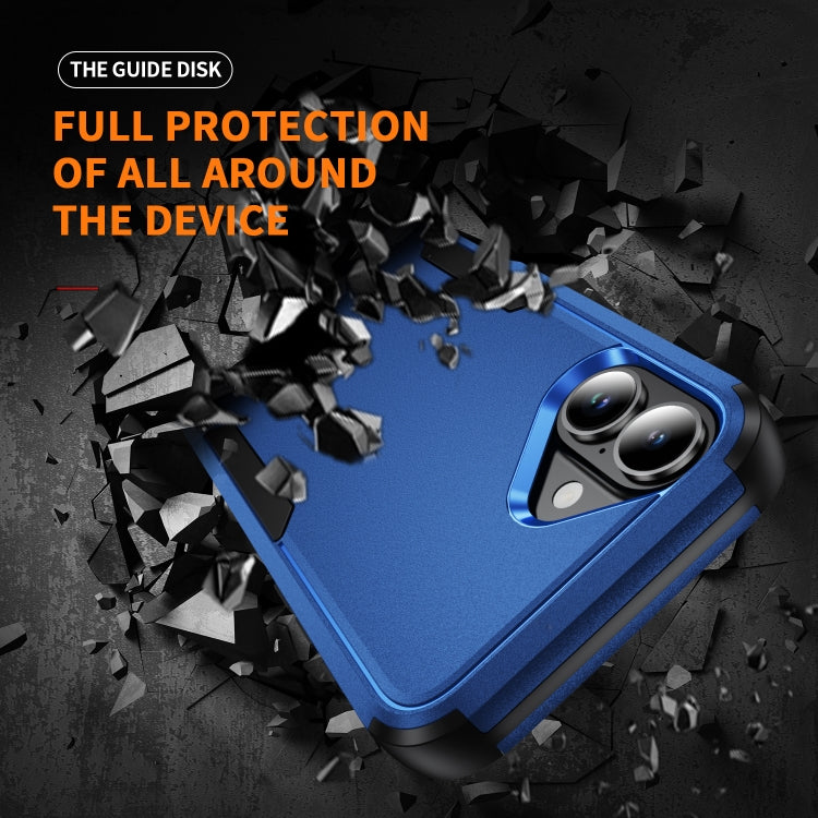 For iPhone 16 Plus Commuter Shockproof TPU + PC Phone Case(Royal Blue+Black) - iPhone 16 Plus Cases by PMC TechLife | Online Shopping South Africa | PMC TechLife | Buy Now Pay Later Mobicred