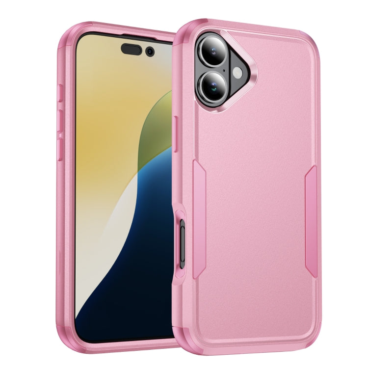 For iPhone 16 Plus Commuter Shockproof TPU + PC Phone Case(Pink) - iPhone 16 Plus Cases by PMC TechLife | Online Shopping South Africa | PMC TechLife | Buy Now Pay Later Mobicred