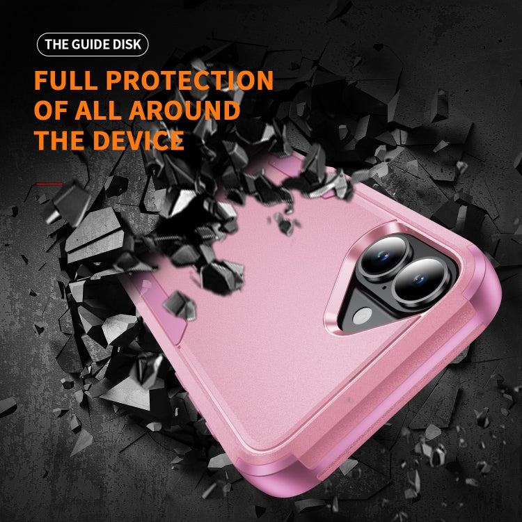 For iPhone 16 Plus Commuter Shockproof TPU + PC Phone Case(Pink) - iPhone 16 Plus Cases by PMC TechLife | Online Shopping South Africa | PMC TechLife | Buy Now Pay Later Mobicred