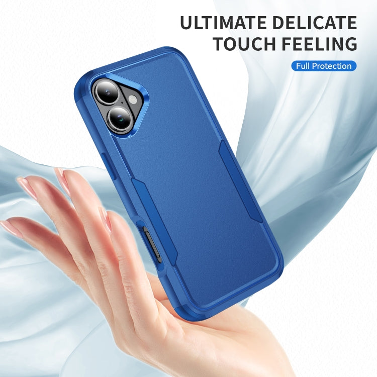 For iPhone 16 Commuter Shockproof TPU + PC Phone Case(Royal Blue) - iPhone 16 Cases by PMC TechLife | Online Shopping South Africa | PMC TechLife | Buy Now Pay Later Mobicred