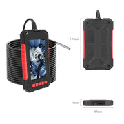 P40 3.9mm Red HD Water-resistant Portable Integrated Hand-held Vertical Screen Industry Endoscope, Length:5m(Hardwire)