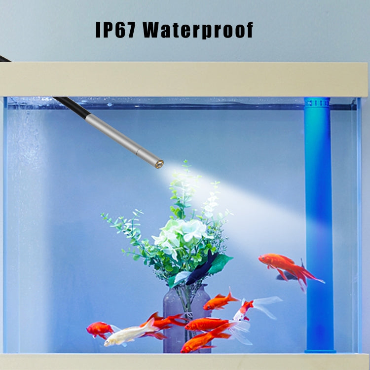 P40 3.9mm Red HD Water-resistant Portable Integrated Hand-held Vertical Screen Industry Endoscope, Length:10m(Hardwire)