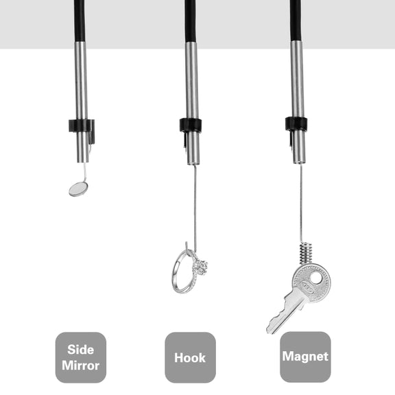 P40 3.9mm Red HD Water-resistant Portable Integrated Hand-held Vertical Screen Industry Endoscope, Length:10m(Hardwire)