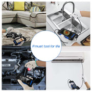 P40 5.5mm HD Blue Water-resistant Portable Integrated Hand-held Vertical Screen Industry Endoscope, Length:5m(Hardwire)