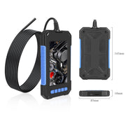 P40 5.5mm HD Blue Water-resistant Portable Integrated Hand-held Vertical Screen Industry Endoscope, Length:5m(Hardwire)