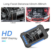 P40 5.5mm HD Blue Water-resistant Portable Integrated Hand-held Vertical Screen Industry Endoscope, Length:5m(Hardwire)
