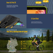 Ulefone Armor X12 Pro, 4GB+64GB, IP68/IP69K Rugged Phone, 5.45 inch Android 13 MediaTek Helio G36 Octa Core, Network: 4G, NFC(Less Green)