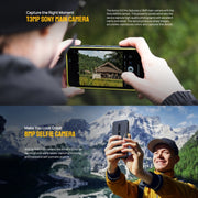 Ulefone Armor X12 Pro, 4GB+64GB, IP68/IP69K Rugged Phone, 5.45 inch Android 13 MediaTek Helio G36 Octa Core, Network: 4G, NFC(Less Green)