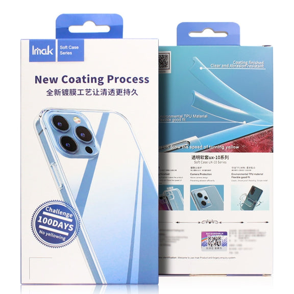 For Nothing Phone 2 imak UX-10 Series Transparent Shockproof TPU Phone Case(Transparent)