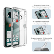 For Nothing Phone 3 imak UX-10 Series Transparent Shockproof TPU Phone Case(Transparent)