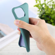 Solid Silicone Phone Case For iPhone 16(Orange)