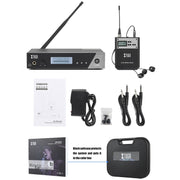 XTUGA  IEM1100 Professional Wireless In Ear Monitor System 1 BodyPacks(US Plug)