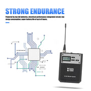 XTUGA  IEM1100 Professional Wireless In Ear Monitor System 1 BodyPacks(US Plug)