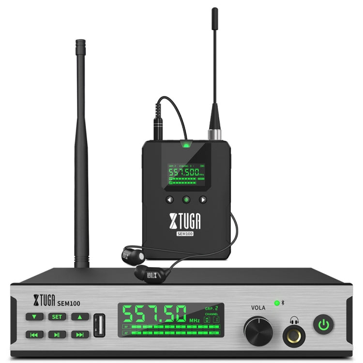 XTUGA SEM100 Professional Wireless In Ear Monitor System 1 BodyPacks(AU Plug) - free shipping - PMC Jewellery - Order now!