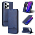 For iPhone 16 Pro Max AZNS Magnetic Calf Texture Flip Leather Phone Case(Dark Blue) - iPhone 16 Pro Max Cases by AZNS | Online Shopping South Africa | PMC TechLife | Buy Now Pay Later Mobicred