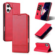 For iPhone 16 AZNS Magnetic Calf Texture Flip Leather Phone Case(Red) - iPhone 16 Cases by AZNS | Online Shopping South Africa | PMC TechLife | Buy Now Pay Later Mobicred