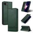 For iPhone 16e AZNS Magnetic Calf Texture Flip Leather Phone Case(Dark Green) - iPhone 16e Cases by AZNS | Online Shopping South Africa | PMC TechLife | Buy Now Pay Later Mobicred